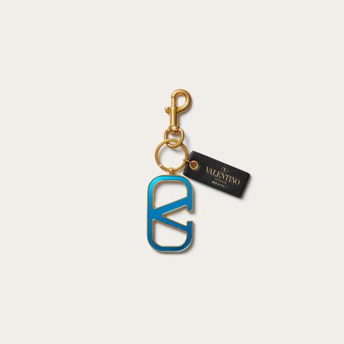  VALENTINO華倫天奴 22年秋冬 男士 鑰匙扣 Porte-cles VLogo Signature XY2P0R81LHPH93