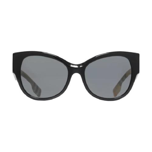  BURBERRY 22年秋冬 女士 Vintage 格紋裝飾蝴蝶框太陽眼鏡 40806111 預定商品1-3周發(fā)貨