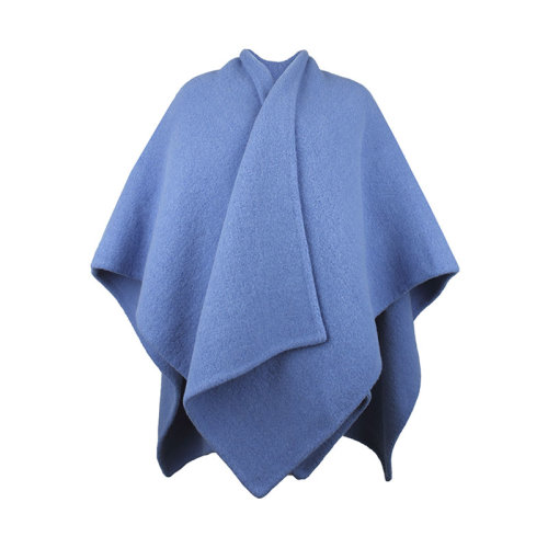 BURBERRY/博柏利 巴寶莉 女士 時(shí)尚藍(lán)色披肩 40763251