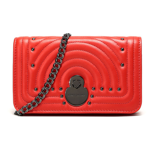 Longchamp/瓏驤新品女士CAVALCADE系列羊皮單肩斜挎包4559HLO