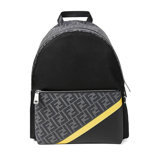 FENDI/芬迪 男士織物/配皮/PU雙肩包7VZ042A9XT