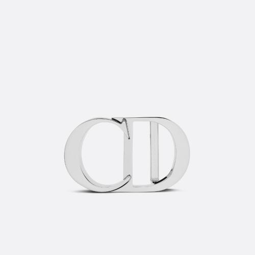  DIOR迪奧 22年秋冬 男士 腰帶扣 “CD Icon”腰帶扣 4912RUMET_H07K 預(yù)定商品1-3周發(fā)貨