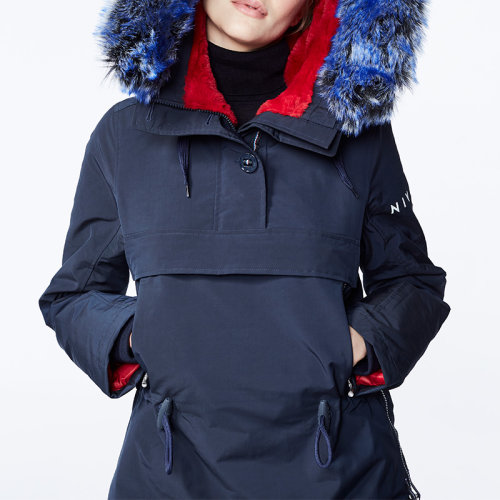 Nivose/尼渥絲 TIGNES 經(jīng)典工裝連帽套頭夾克 女士棉服 滑雪服 防風(fēng)防潑水保暖舒適 兩色可選