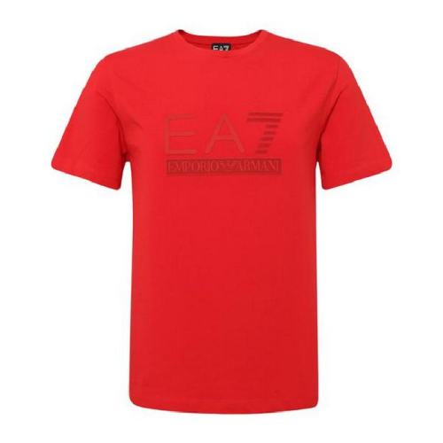  ARMANI/阿瑪尼 阿瑪尼 男士紅色棉質(zhì)短袖T恤 3ZPT42PJ18Z01451 PLFSX