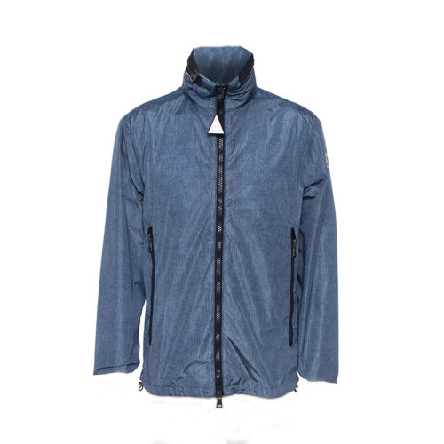 Moncler/蒙克萊  秋冬藍(lán)色尼龍簡約 休閑男士外套