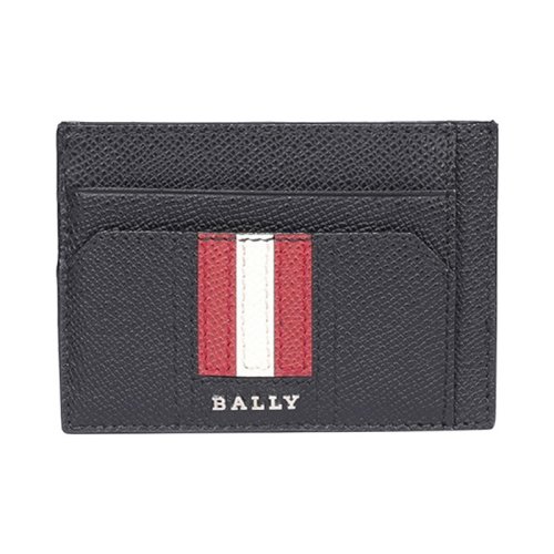  BALLY/巴利 男士黑色皮革錢包卡包零錢包 6231935 PLSX