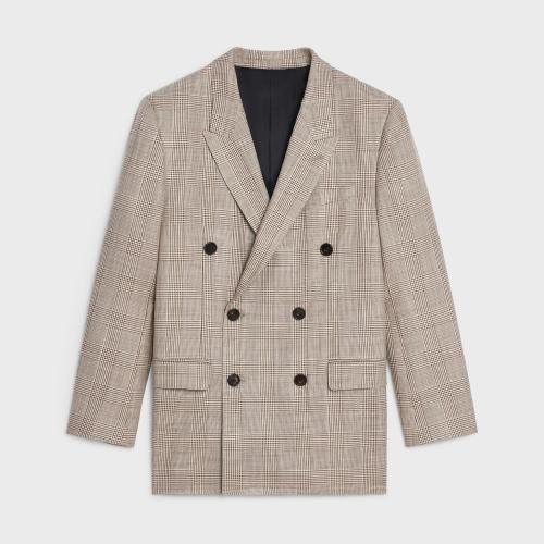  CELINE賽琳思琳 22年秋冬 女士 夾克 VESTE JUDE SOIE LAINE 2V52F013J.38TG