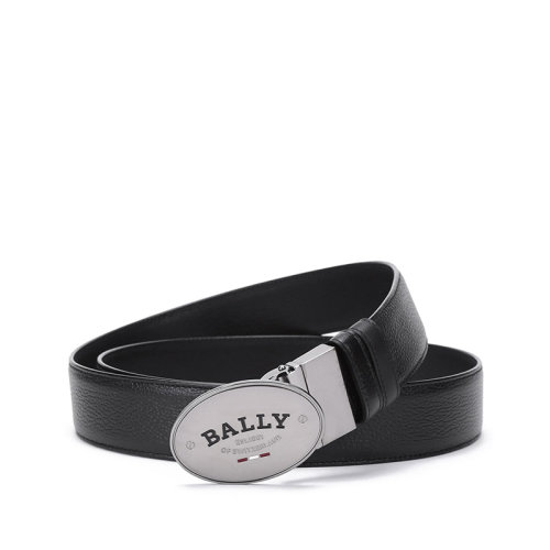 BALLY/巴利 男士皮質(zhì)可裁剪板扣式雙面皮帶腰帶 OSVALD 35 M