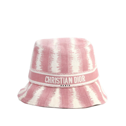 DIOR/迪奧  女士條紋棉質(zhì)漁夫帽帽子   12DSP923X136420  GMH0010D