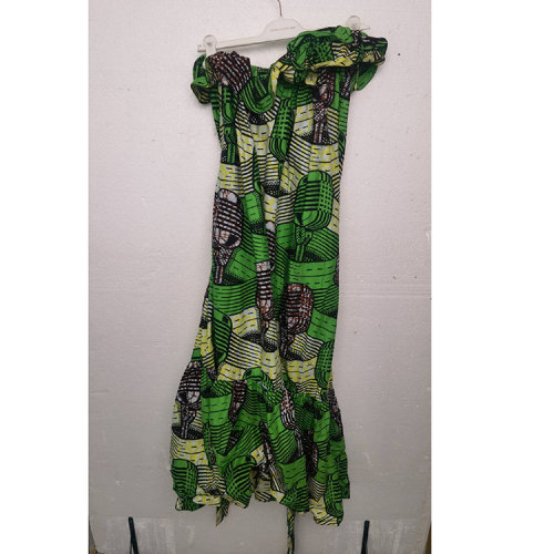 Stella McCartney/絲黛拉麥卡妮 綠色女士長裙 520463 SKA33 8487 瑕疵折扣