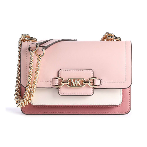 Michael Kors/邁克·科爾斯 時(shí)尚拼色 金屬裝飾 金屬鏈條包 女款32S2G7HC0T