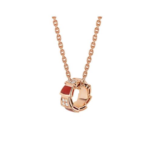  BVLGARI寶格麗 22年秋冬 女士 項鏈 Serpenti Viper Collier CL858380 預定商品1-3周發(fā)貨
