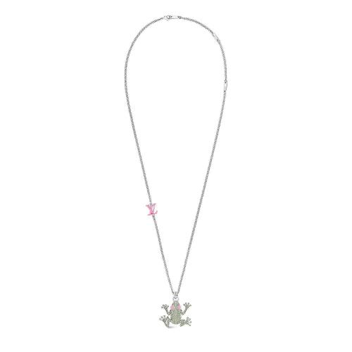  LV路易威登 22年秋冬 男士 項鏈 LV CRAZY ANIMALS 項鏈 MP3390