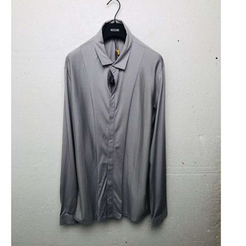 Emporio Armani/安普里奧阿瑪尼 灰色男士長袖襯衫