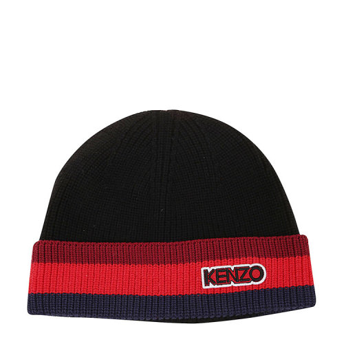 KENZO/高田賢三 凱卓男帽 男士 黑色羊毛時(shí)尚帽子 F968BU106KFB.99