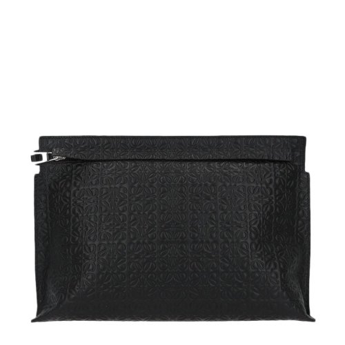  LOEWE/羅意威 女士黑色皮革手拿包 107.55.W051100 PLSX