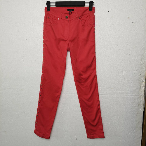 qi ta pin pai/其它品牌 女士紅色休閑褲 5012326 瑕疵折扣