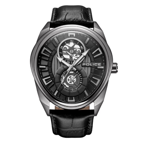 Police/警察手表 潮流時(shí)尚皮帶石英 防水運(yùn)動(dòng)男士手表PL.15443JSU/02