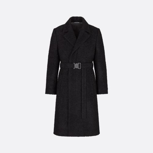  DIOR迪奧 22年春夏 男士 大衣 Manteau a ceinture boucle CD 283C350A5524_C980