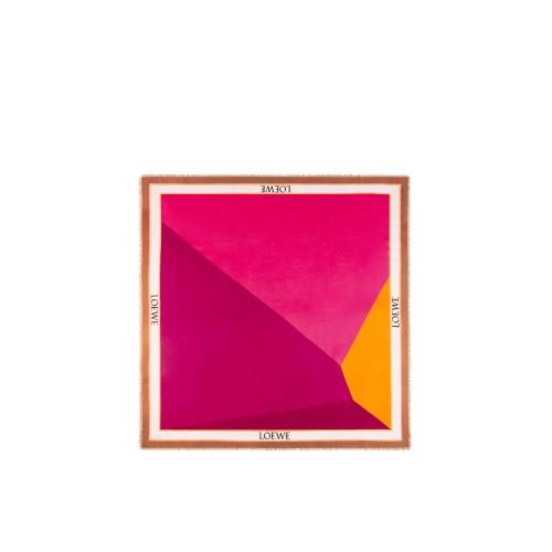  LOEWE羅意威  女士 圍巾 Puzzle 圍巾 F811911X03-7606 預(yù)定商品1-3周發(fā)貨