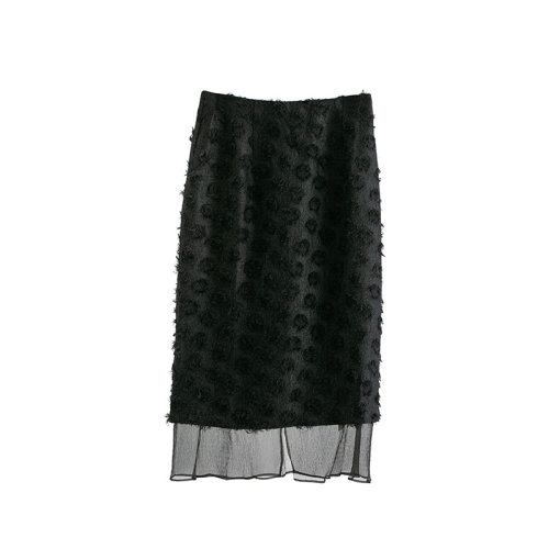 GeleiStory/GeleiStory  夏季新款高腰包臀裙中長(zhǎng)款A(yù)字短裙  女裝＞女士裙裝＞女士半身裙