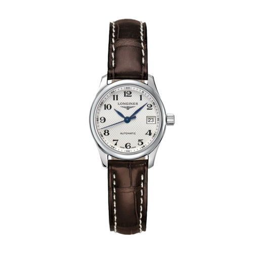 LONGINES/浪琴 名匠系列 自動(dòng)機(jī)械表皮表帶女表25.5毫米L2.128.4.78.3