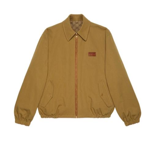  GUCCI古馳 22年秋冬 男士 雙面可穿GG尼龍夾克 654842 Z8AN5 2109