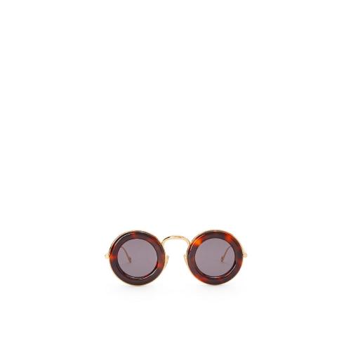  LOEWE羅意威 22年秋冬 男士 太陽眼鏡 Round sunglasses in acetate and metal G832270X14-403