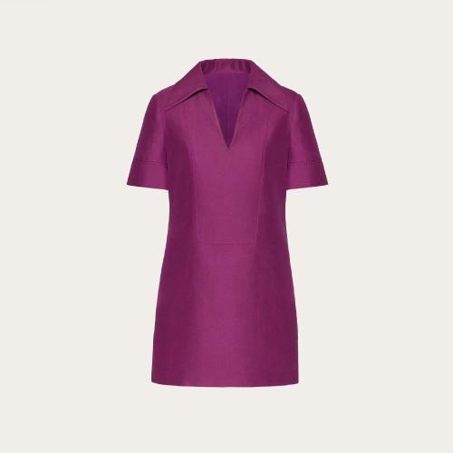  VALENTINO華倫天奴 22年秋冬 女士 連衣裙 ROBE EN COTON CREPE COUTURE XB3VAY5015F486