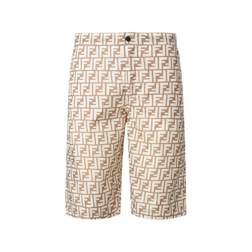 FENDI/芬迪 2021款 男士短褲 男士聚酯纖維游泳短褲 FXB079 AGBQ