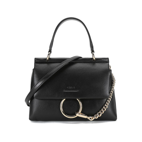 CHLOE/克洛伊  女士小號FAYE系列羊皮手提單肩斜挎包 CHC21AS413F17