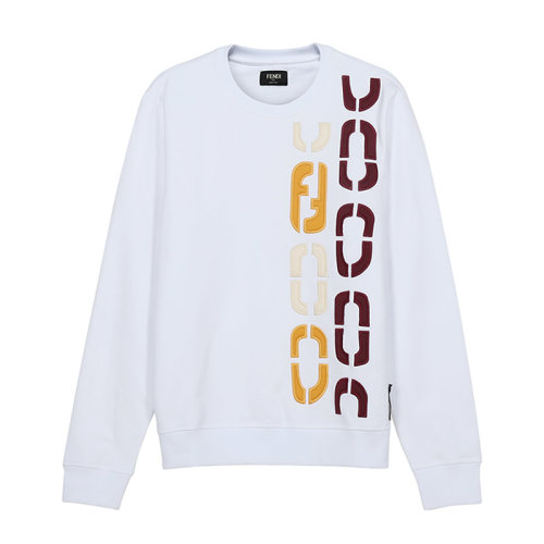 FENDI/芬迪 男衛(wèi)衣 男士棉質(zhì)圓領(lǐng)長袖衛(wèi)衣運動衫 FY0178 ADVK