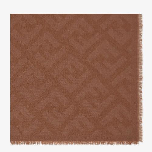  FENDI芬迪 22年秋冬 女士 圍巾 FF shawl FXT069A669F0QF0