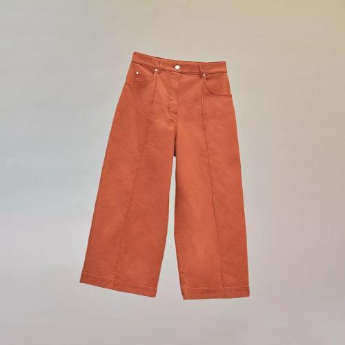  HERMES愛馬仕 22年秋冬 女士 休閑褲 Pantalon court H2E0453DQ2N36