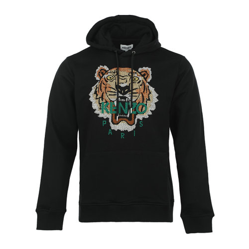 KENZO/高田賢三男士大虎頭連帽套頭衛(wèi)衣FC65SW341