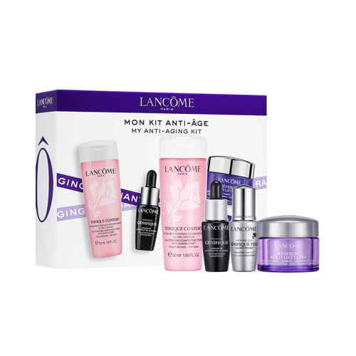 Lancome/蘭蔻 套裝 蘭蔻粉水50ml+面霜15ml+精華7ml+大眼精華5ml