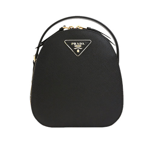 PRADA/普拉達  女包女士皮革時尚百搭品牌字母雙肩包  1BZ047-NZV-F0002