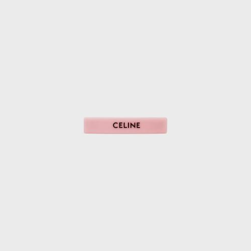  CELINE賽琳思琳 22年秋冬 女士 發(fā)夾 CELINE MONOCHROMS_酯和鐵合金發(fā)夾 46Z156CTS.24IA