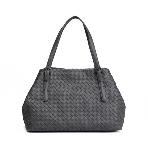 Bottega Veneta/葆蝶家 女士灰色羊皮手提包 337260V00168582