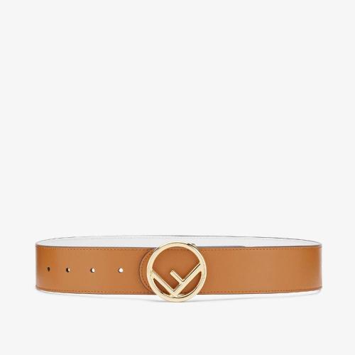  FENDI芬迪 22年秋冬 女士 腰帶 棕色皮帶 8C0579A1KSF11CI