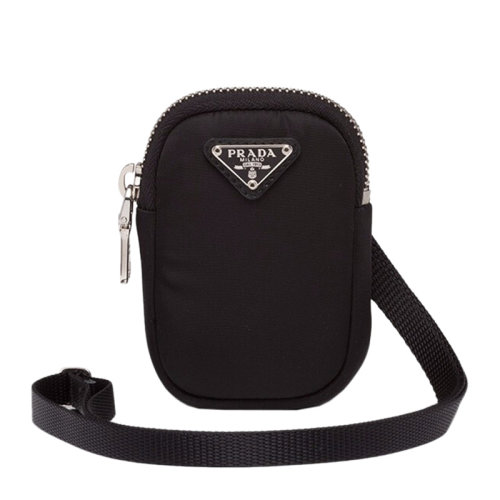 PRADA/普拉達  女士黑色皮革單肩包  1TT130-2CKI-F0002