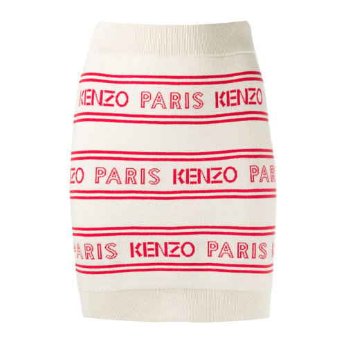 KENZO/高田賢三 女裝 服飾 經(jīng)典logo圖案包臀裙短裙 女士半身裙裙裝 FA52JU506812Kenzo 巴黎