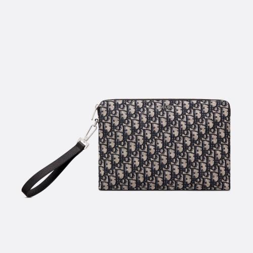  DIOR迪奧 22年秋冬 男士 手拿包 手拿包 2OBCA251YSE_H05E 預(yù)定商品1-3周發(fā)貨