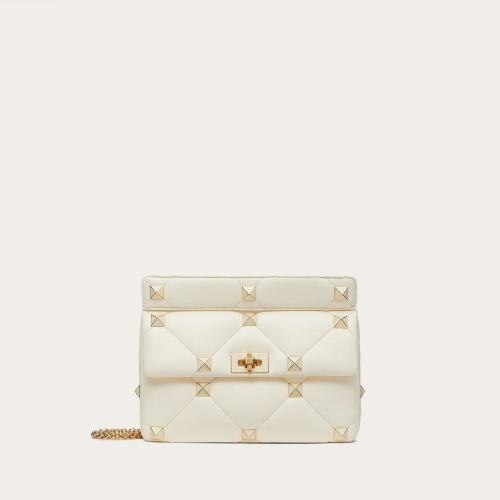  VALENTINO華倫天奴 22年秋冬 女士 單肩包 Grand sac Roman Stud The Shoulder Bag en nappa a