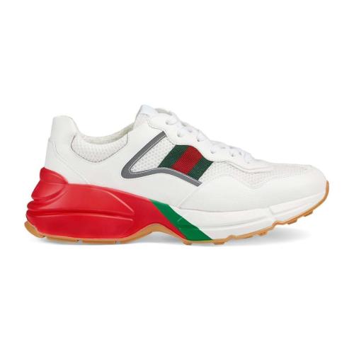  GUCCI古馳 22年秋冬 男士 Rhyton系列男士運(yùn)動(dòng)鞋 643491 2H060 9088 預(yù)定商品2-6周發(fā)貨