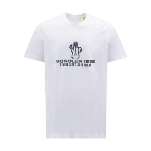  MONCLER蒙可蒙克萊 22年秋冬 男士 短袖T恤 Logo T-Shirt H20928C00002M2326001