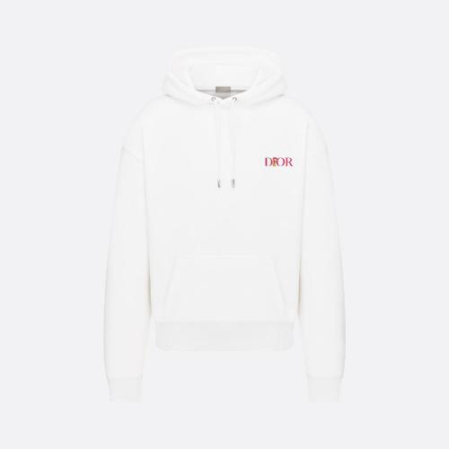  DIOR迪奧 22年秋冬 男士 衛(wèi)衣 Sweatshirt a capuche Dior Jardin， coupe oversize 293J678B05