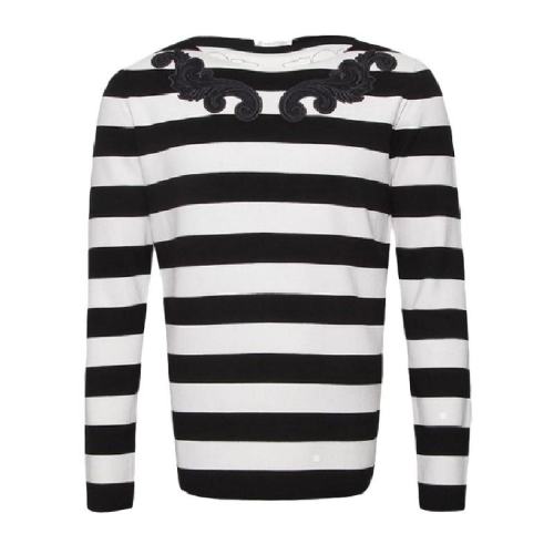  VERSACE COLLECTION 男士黑色時(shí)尚針織衫/毛衫 V700715-VK00209-V2005 PLFSX