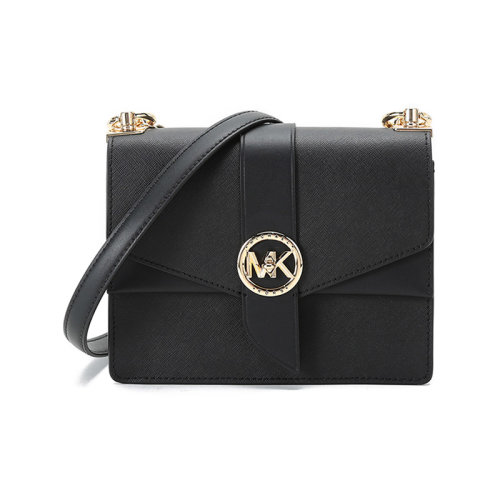 Michael Kors/邁克·科爾斯  MK女包 GREENWICH系列小號牛剖層皮革單肩斜挎包 32S1GGRC0L