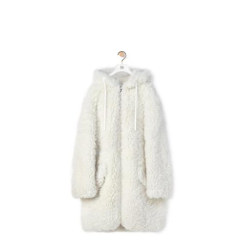  LOEWE羅意威 22年秋冬 女士 大衣 Parka in shearling S359Y18L32-2100